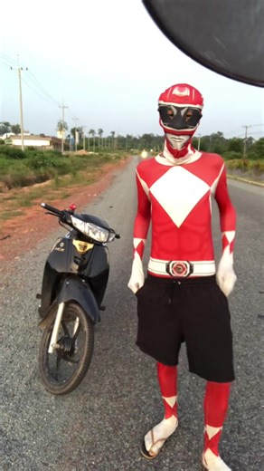 Power Ranger Dance in Khmer Style