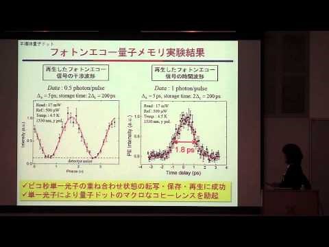 初心者向けセミナー 第二部 半導体人工原子の光物性とコヒーレンス