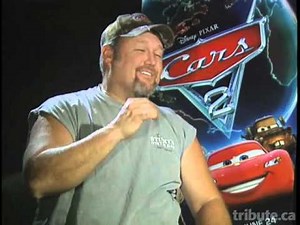 Larry the Cable Guy - Cars 2 Interview