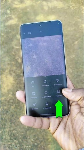 Panorama Mode Setting