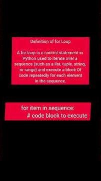 Day 14 of python series for loop statement #forloopinpython #pythoncourseforbeginners #telugu