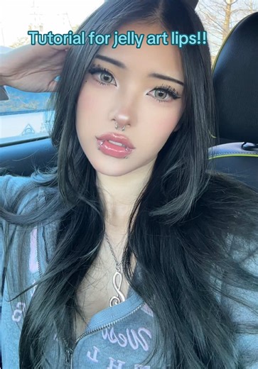Jelly Art Lips Makeup Tutorial