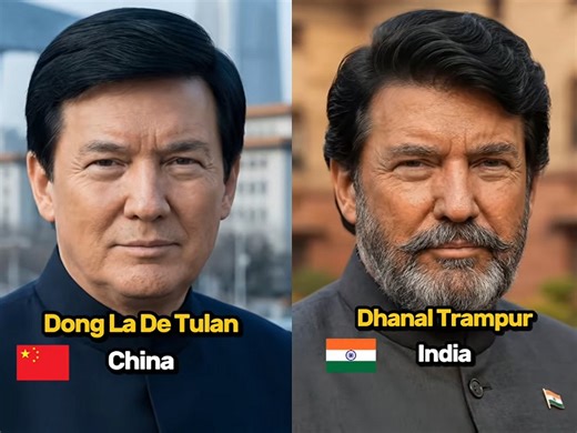 This viral AI video imagines Trump if he were born in India or China