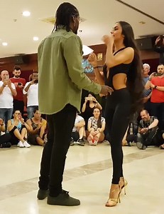 593K views · 10K reactions | Enah Lebon & Poca hontas @Feeling Kizomba Festival  Joé Dwèt Filé - Confiance https://www.youtube.com/watch?v=U0lUap9a-ow @enah_lebon @pocahontas_enah @joedwetfile | Kizomba Demos | Facebook