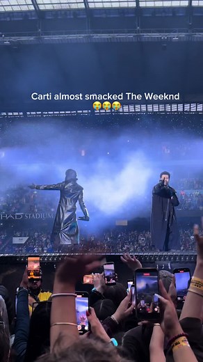 Playboi Carti performance at The Weeknd Manchester tour 2024
