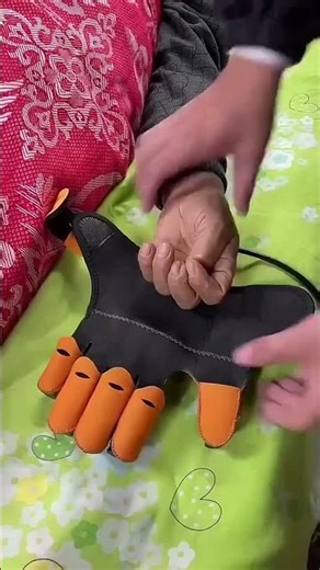 ▶️ Hand recovery after stroke ( # 1092 ) Effortless Exercise Automatic Hand Trainer Gloves