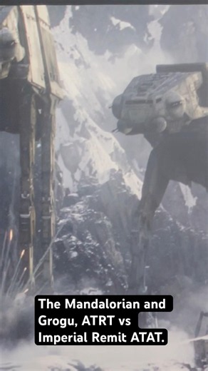 The Mandalorian and Grogu (2026) Clone Wars Era ATRT vs Imperial Remit ATAT #themandalorian