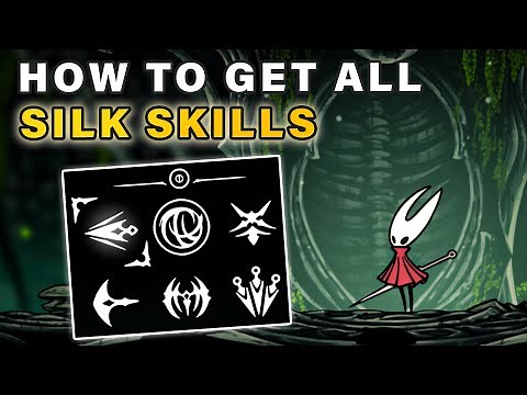 How to get All Silk Skill Attacks - Woven Achievement ► Hollow Knight: Silksong