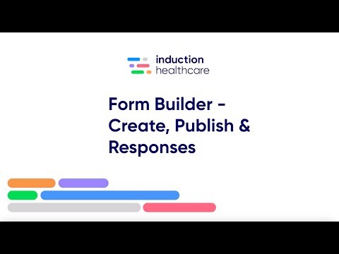 Induction Form Builder - Overview