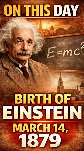 Einstein Was Born on 14 March 1879 — The Day Genius Arrived!
