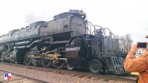 65K views · 1.7K reactions | We're at Ellsworth, Kansas for a nice up close view of Big Boy 4014. A nice slow gait lets us really see the workings. From the Pentrex show "Big Boy Kansas City". https://rfd.video/BigBoyKC | Railfan Depot | Facebook
