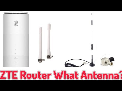 ZTE Router - What antenna do you need ? TS9 3G 4g 5G Antenna SIM card LTE