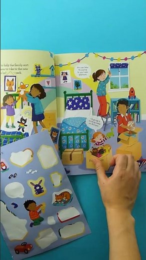 First Sticker Book Moving House 🏠