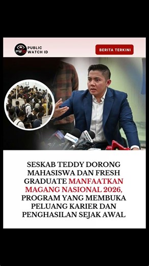 Target 150 Ribu Peserta, Magang Nasional 2026 Dibuka untuk Perkuat Kompetensi Mahasiswa