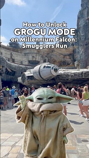 How to Unlock GROGU MODE on Millennium Falcon: Smugglers Run