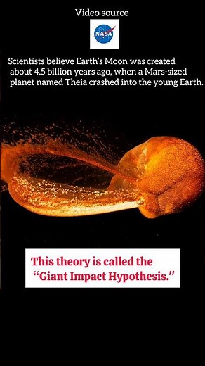 How the Moon Was Born | Giant Impact Theory. Simulation.