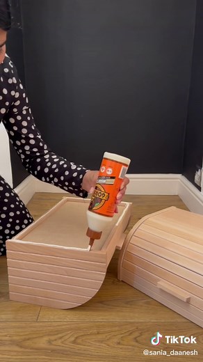 Bread-side table hack! So pleased with how these came out. #ikeahack #ikea #breadbin #breadsidetable #hacks #diy #home #newhome #house #newhouse #fyp #foryou #foryoupage