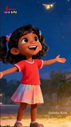 சின்ன சின்ன மின்மினி பூச்சி - Little Little Firefly Song |Nursery Rhymes for Children | Shorts