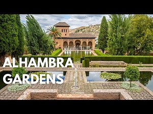 The Alhambra Gardens: A Paradise of Moorish Splendor (Generalife)