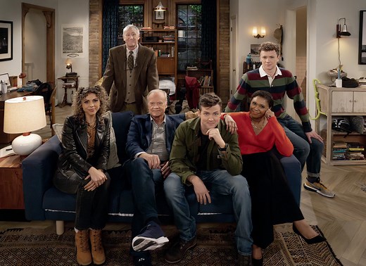 Here's something to be grateful for this week! 🦃 Watch a full episode of the new Frasier for free until Nov. 26. 👇 | Frasier