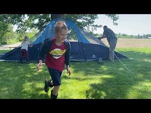 Outback Dome Tent - 12 man - Setup
