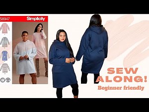 Beginner Friendly Step by Step Sew-Along | Simplicity Pattern #S8947: View B
