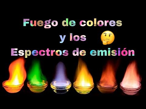 COLORED FIRE? || EMISSION SPECTRA || CHEMISTRY EXPERIMENT