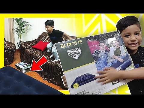 COMO INFLAR COLCHON INFLABLE 😱 MUY FÁCIL ‼