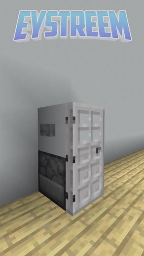 How to Build a Working Fridge in Minecraft! #minecraft #minecraftpe #build #tutorial #minecraftbuilds #eystreem #fyp #foryoupage
