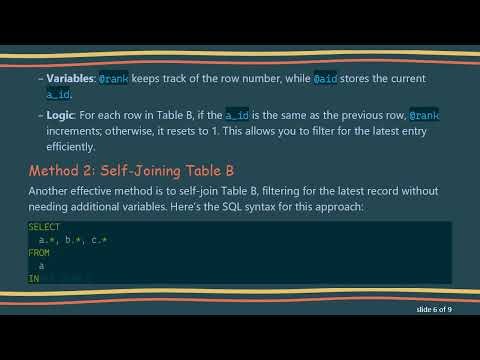 How to Achieve the Lateral Join Equivalent in MySQL 5.7