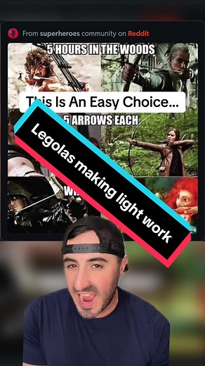 Legolas Makes Light Work of an Easy Choice