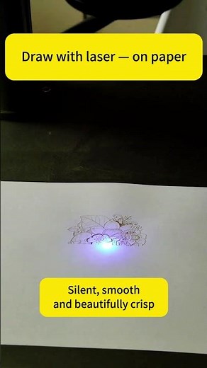 Create Flawless Laser Art on Paper with UV Laser Marking Machine