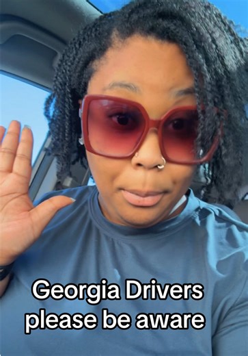 Georgia drivers please be aware #ga #flockcameras #speeding #drivingetiquette #fyp.