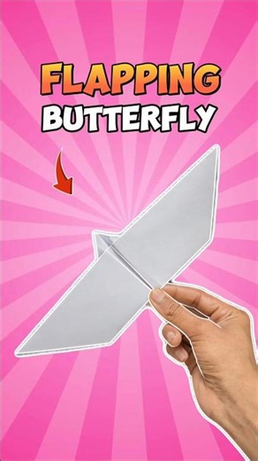 how to make 🦋 flapping paper butterfly that flies | origami tutorial for beginners