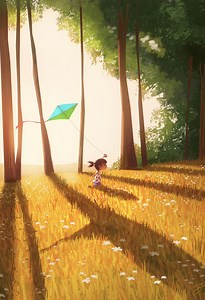 22K views · 1.3K reactions | Golden Field - Result of my patreon live photoshop painting tutorial. Become my ‘Master Tier’ supporter at www.patreon.com/goro and get access to the full recording with voice over. | Goro Fujita Art | Facebook