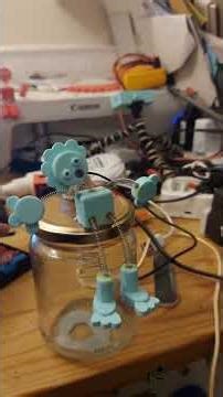 Spring Man II and a vibrating motor for John