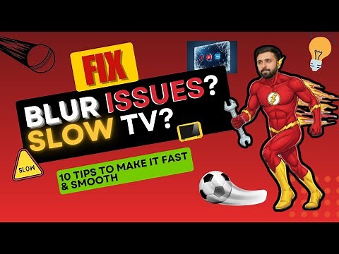 Motion BLUR/Smoothing ISSUE in your TV | Demo | Samples & Proof