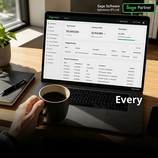 The Financial Close, Reimagined With Sage Intacct