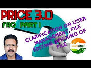 PRICE 3.0 FAQ PART 1