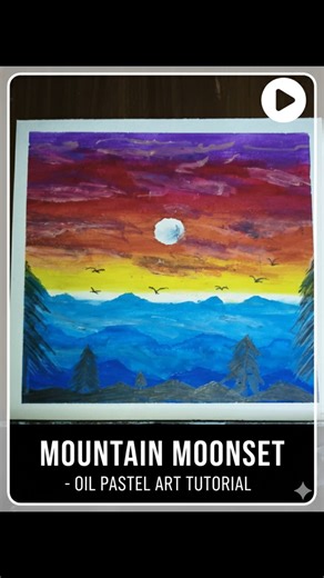 "You won’t believe how EASY this sunset is! 🌅✨ #art" #artshorts #abstractportrait #finearttips