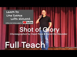 IMPROVER LINE DANCE LESSON 104 - Shot of Glory - Part 1 - Full Teach