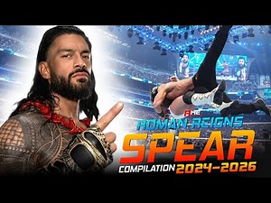 Roman Reigns - Spear Compilation 2024-2026 (So Far) | Acknowledge Me