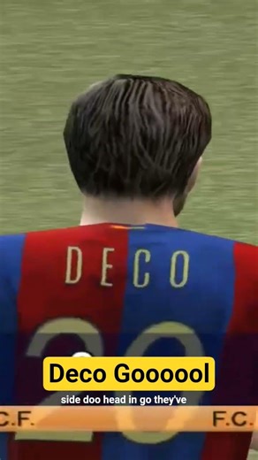 🔥 Deco Scores the Winning Goal | Barcelona Victory | PES 6 Classic #gameplay