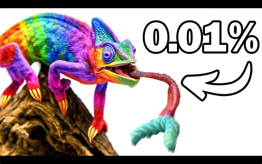 【中文配音】开箱最稀有变色龙！红蓝配色像Switch，概率仅0.000001% - TerraGreen