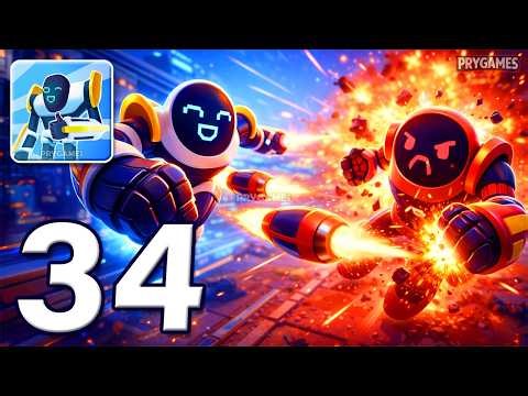 Mechangelion Robot Fighting - Gameplay Walkthrough Part 34 - Robot Fighting Game (Android, iOS)