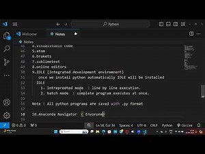 Python _ introduction | install | Editors