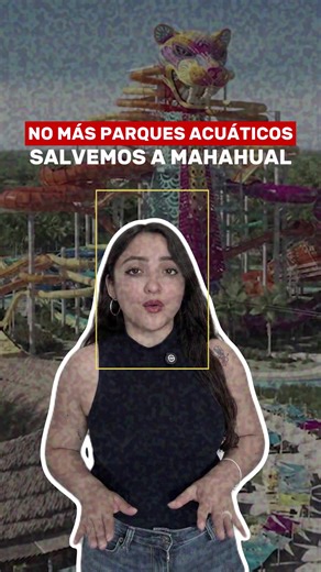 Salvemos a mahahual, un nuevo parque acuático pondría en riesgo la naturaleza #noticias #mexico #noticiastiktok #mahahual #viral