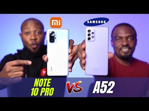 Redmi Note 10 Pro vs Samsung Galaxy A52 , Which Should You Buy? - Full Comparison