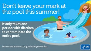 2.3K views | Diarrhea and swimming don’t mix!  Follow CDC’s steps for healthy swimming to help protect yourself and those you care about from illness at the pool. #HealthySafeSwimming Learn more: https://1.azdhs.gov/3V7bd4G | Arizona Department of Health Services | Facebook