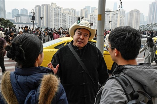 ‘Chinese Trump’ lookalike goes viral with spot-on mimicry